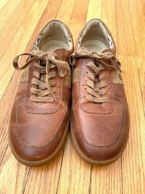 Born (Børn) brown leather shoes, men's size 11